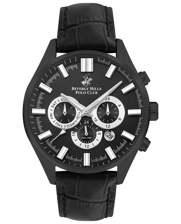 Часы Beverly Hills Polo Club BP3504X.351 — мужские, черный