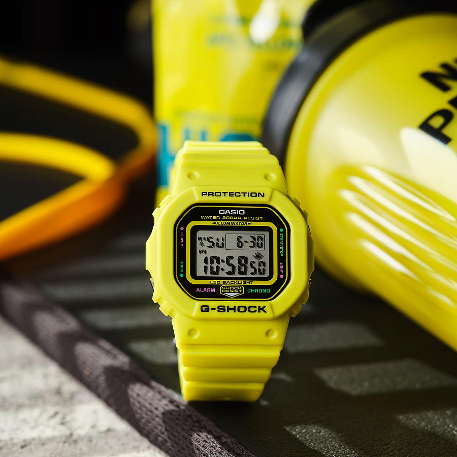 Часы Casio G-Shock GMD-S5600EP-9 — электронные, пластик