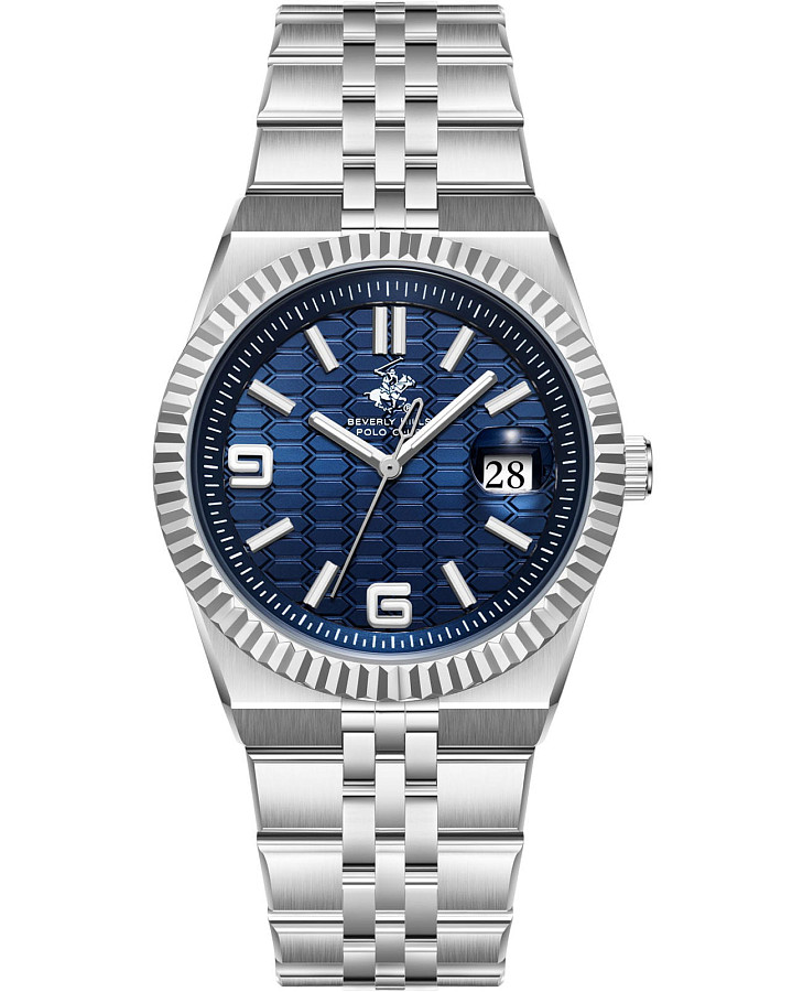 Часы Beverly Hills Polo Club BP3891X.390 — мужские, синий