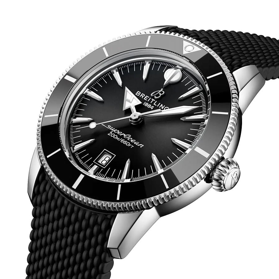 Часы Breitling Superocean Heritage B31 Automatic 44 mm AB3112241B1S1 — механические, сталь металл