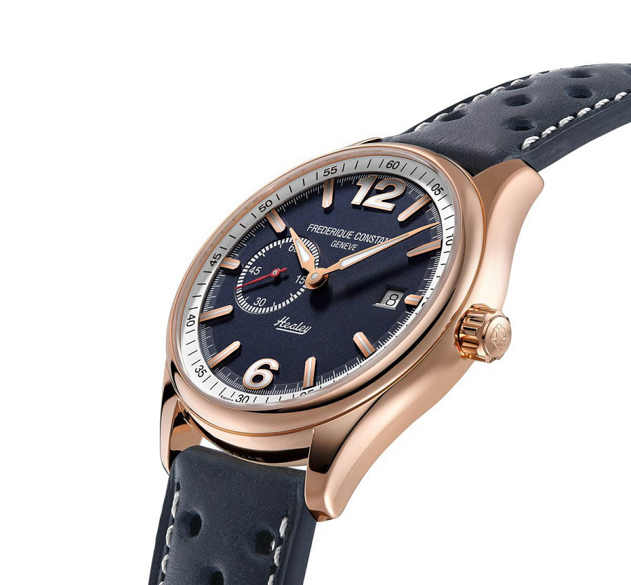 Часы Frederique Constant Vintage Rally Healey Automatic FC-345HNS5B4 — механические, золото металл сталь
