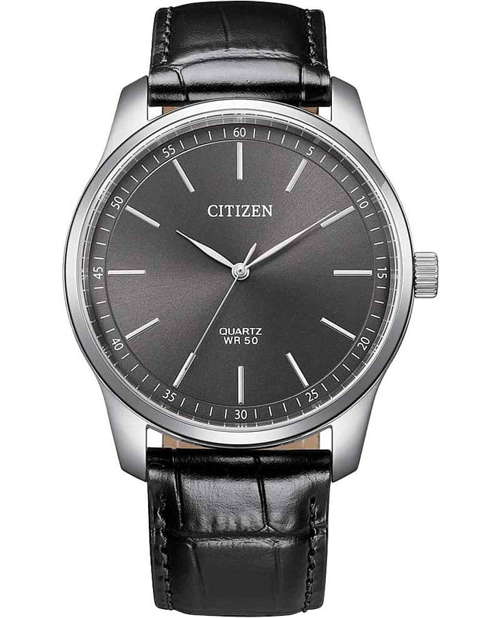 Часы Citizen Quartz BH5001-05H — мужские, черный