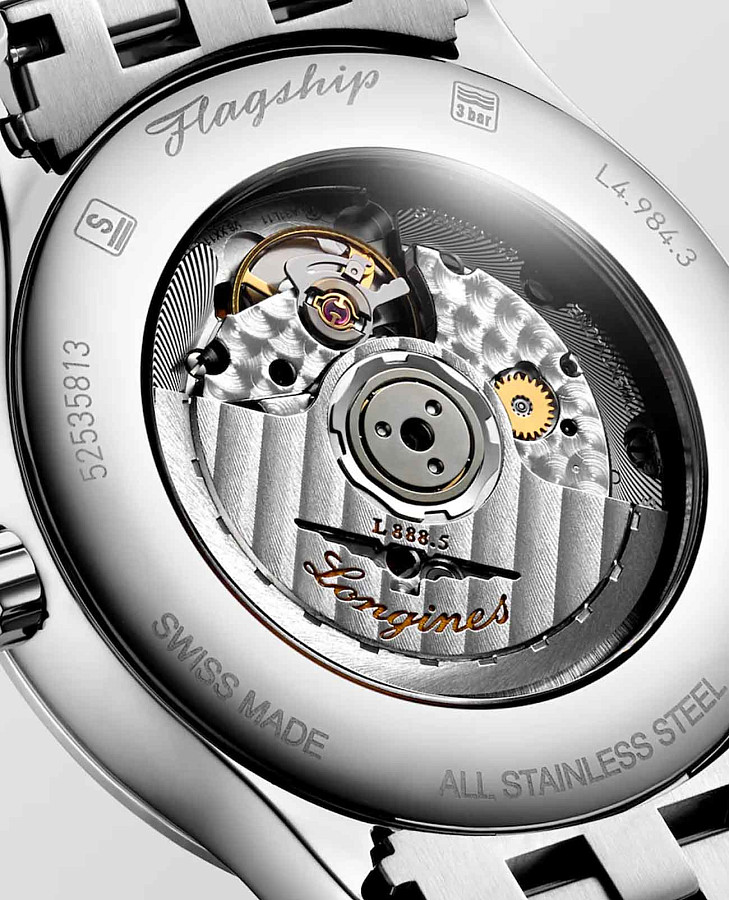Часы Longines Flagship L4.984.4.59.6 — металл сталь, нержавеющая сталь