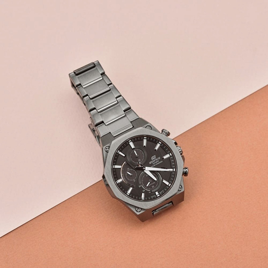 Часы Casio Edifice EFS-S570DC-1A — нержавеющая сталь, мужские