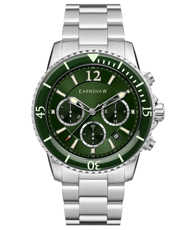 Часы Earnshaw Duncan ES-8132-33 — мужские, зеленый