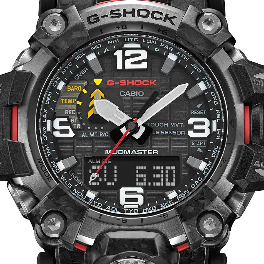 Часы Casio G-Shock GWG-2000-1A3DR (GWG-2000-1A3) — пластик, мужские