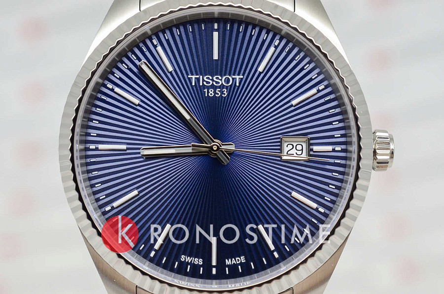 Часы Tissot Ballade 40mm T156.410.11.041.00 — металл сталь, Швейцария
