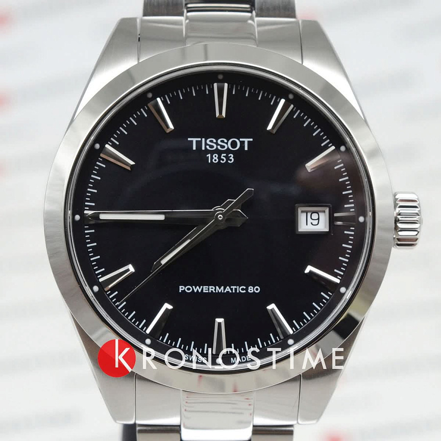 Часы Tissot Gentleman Powermatic 80 Silicium T165.807.11.051.00 — артикул T1658071105100