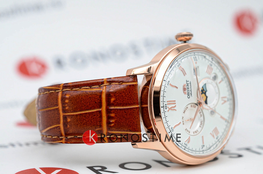 Часы Orient Sun and Moon RA-AK0801S (RN-AK0801S) — металл сталь, Япония