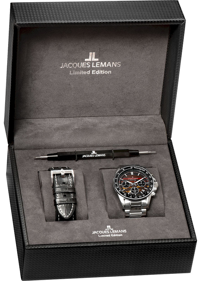 Часы Jacques Lemans Sport Eco Power 50-10D — Австрия, кварцевые