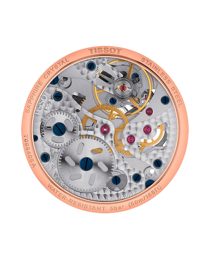 Часы Tissot Chemin des Tourelles Squelette T099.405.36.418.00 — сталь металл, Швейцария