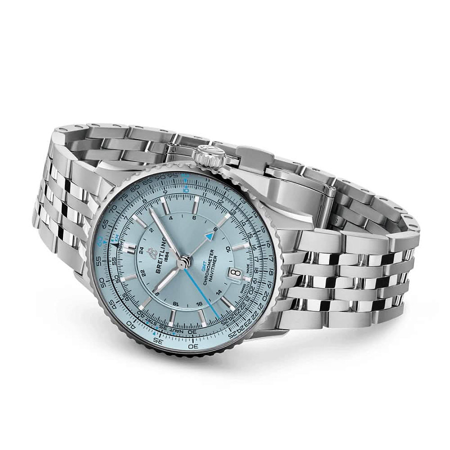 Часы Breitling Navitimer Automatic GMT 41 A32310171C1A1 — сталь, Швейцария