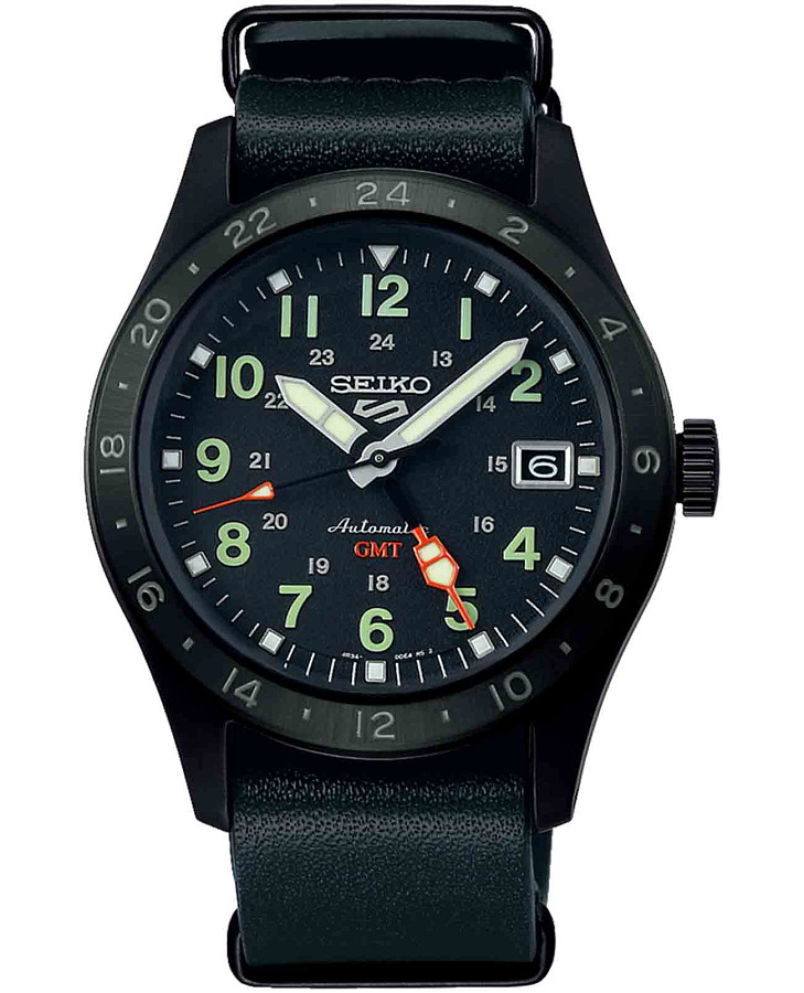 Часы Seiko 5 Sports Field series SSK025K1 — мужские, черный