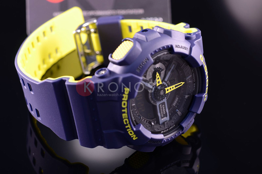 Часы Casio G-Shock GA-110LN-2A — электронные, пластик