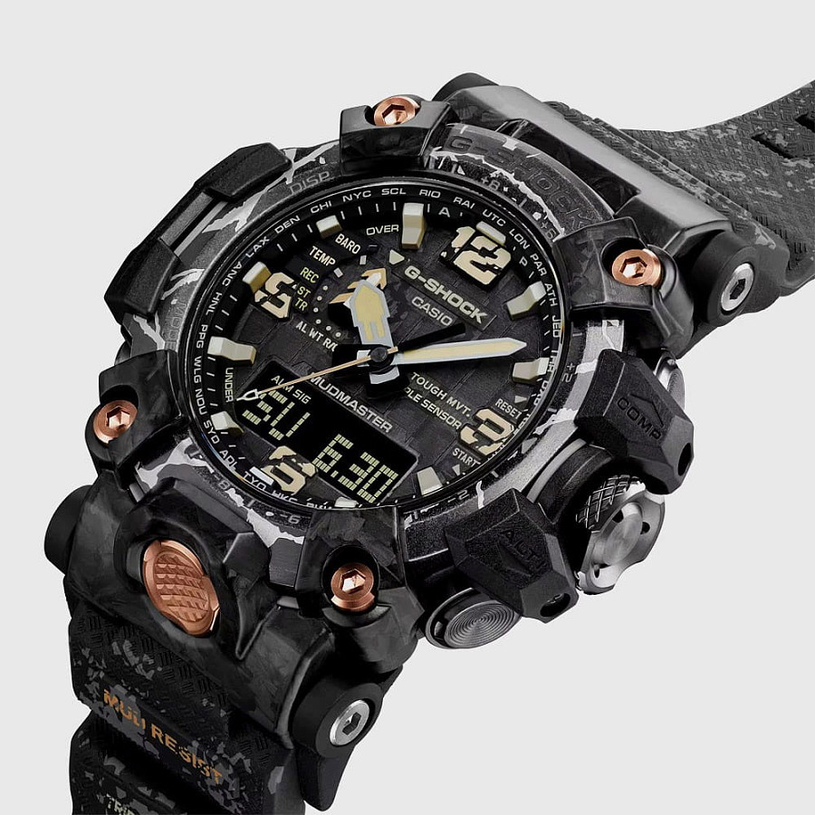 Часы Casio G-Shock GWG-2000CR-1ADR (GWG-2000CR-1A) — сталь карбон, Япония