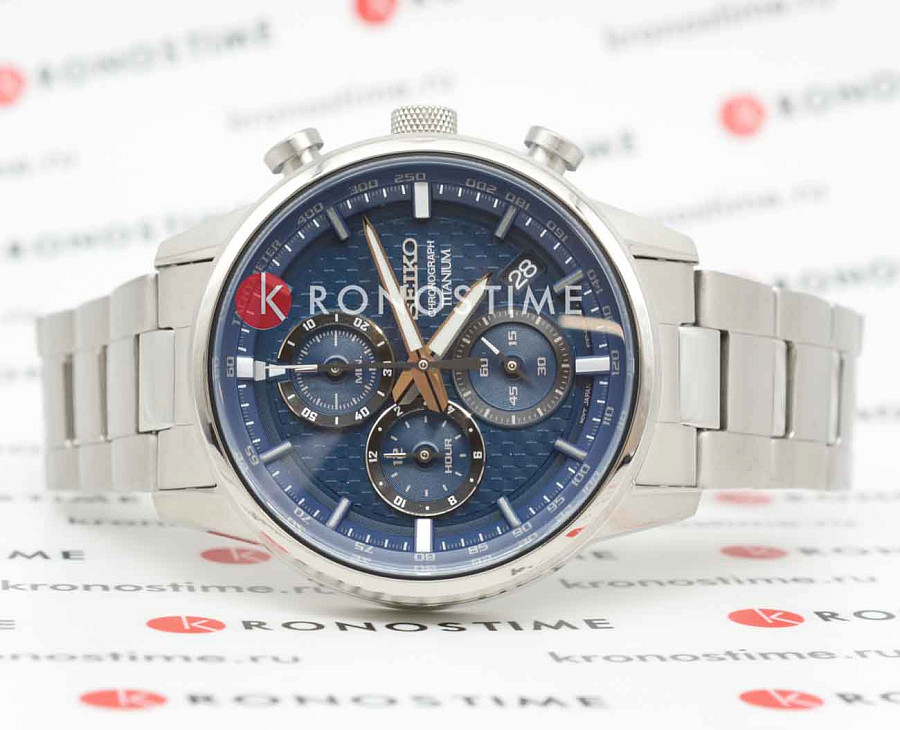 Часы Seiko Conceptual Series Sports SSB387P1 — кварцевые, титан