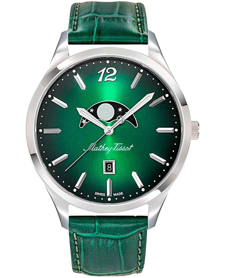 Часы Mathey-Tissot Urban H411LAVM — мужские, зеленый