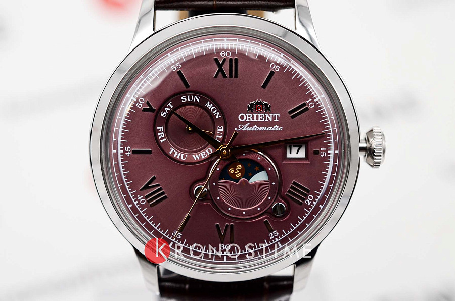 Часы Orient Sun & Moon RA-AK0807R (RN-AK0807R) — Япония, механические