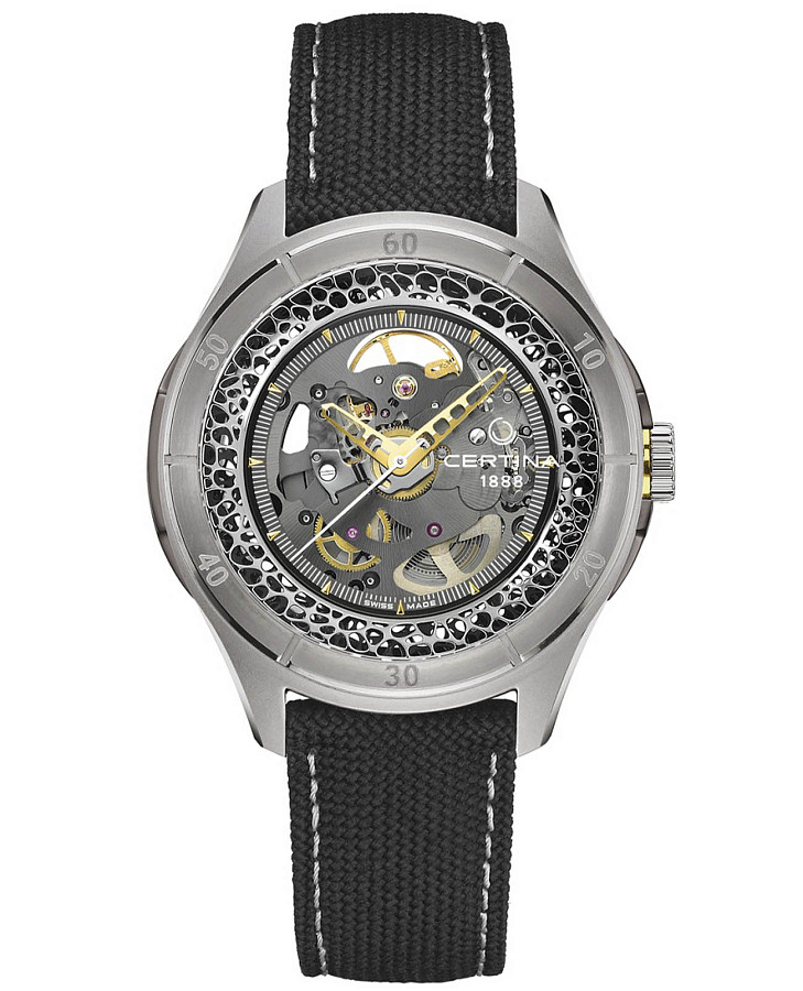 Часы Certina DS Vision C042.407.56.081.10 — мужские, серый