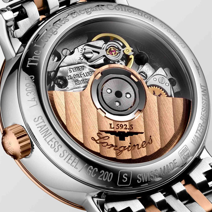 Часы Longines Elegance Elegant Collection 25.50 mm L4.309.5.81.7 — сталь металл, Швейцария