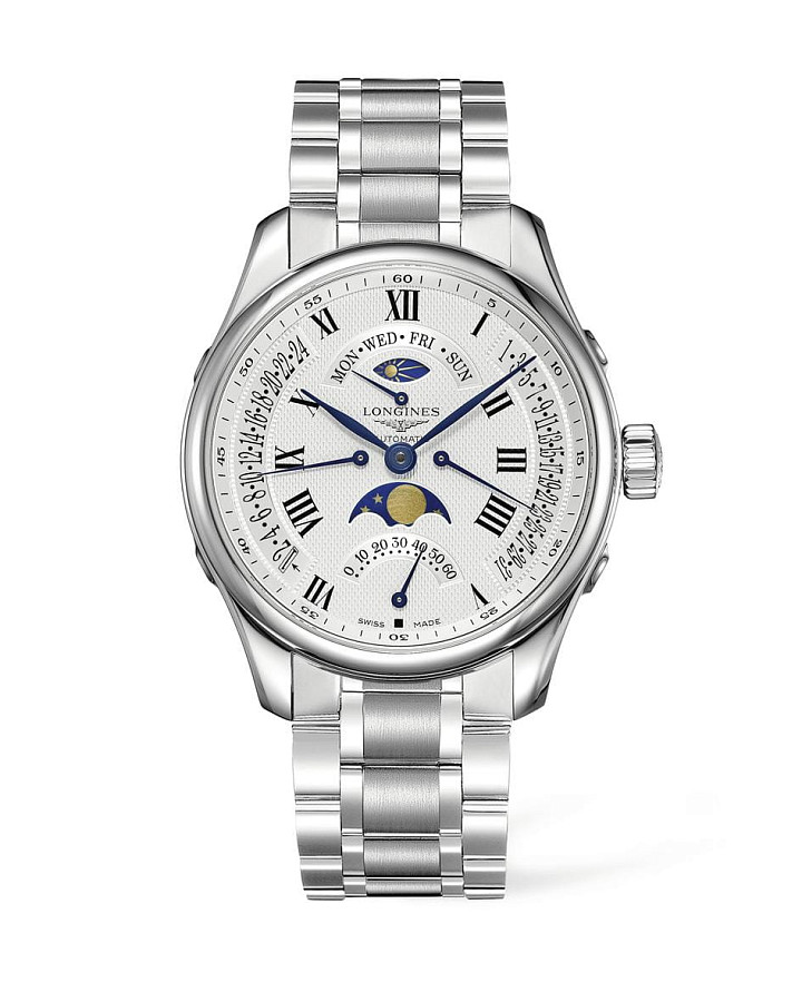 Часы Longines Master Collection L2.739.4.71.6 — механические, сталь металл