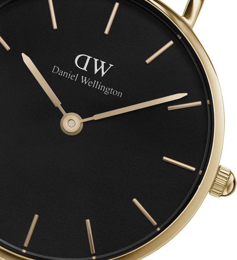 Часы Daniel Wellington Petite Evergold DW00100349 — кварцевые, сталь металл