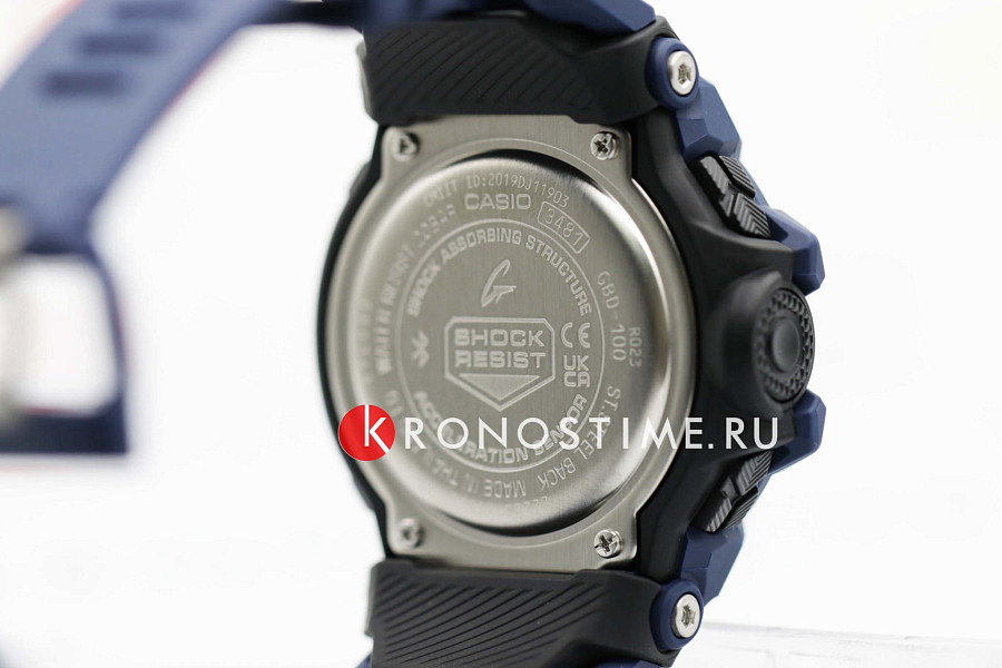 Часы Casio G-Shock GBD-100-2DR (GBD-100-2) — мужские, пластик