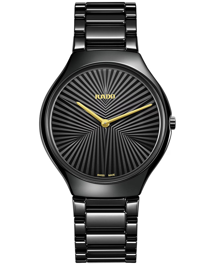 Часы Rado True Thinline x Great Gardens of the World Chapter R27113152 — мужские, черный