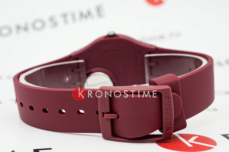 Часы Swatch Gent Biosourced Lacquered SO28R115 — биоматериал, женские