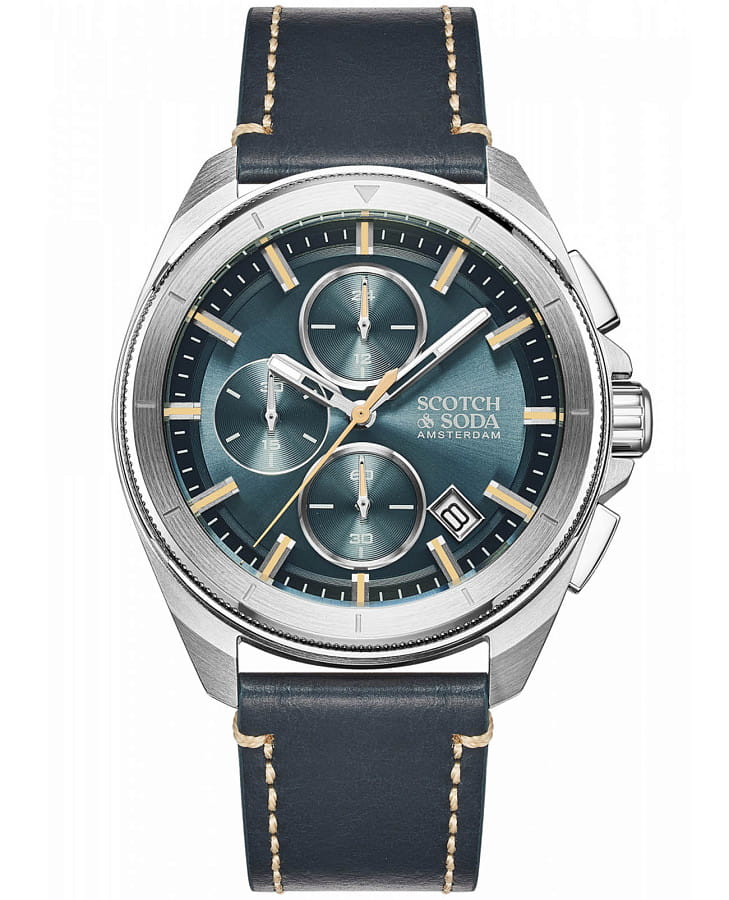 Часы Scotch&Soda SSM.109C — мужские, синий