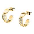 Стальные серьги Karl Lagerfeld Crystals KLAYC61