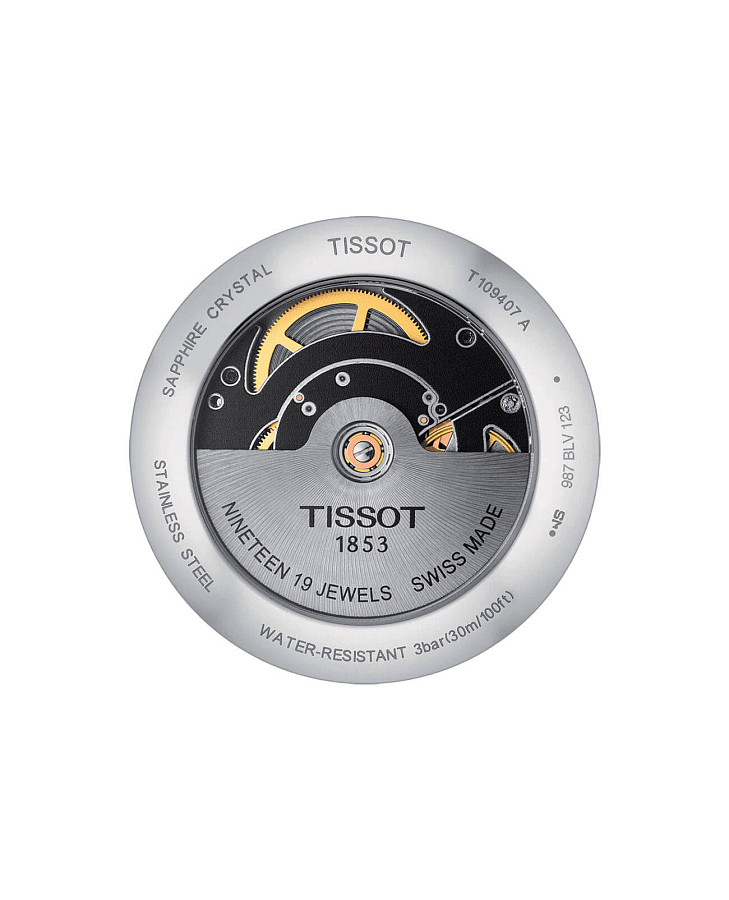 Часы Tissot Everytime Swissmatic T109.407.11.031.00 — сталь металл, Швейцария