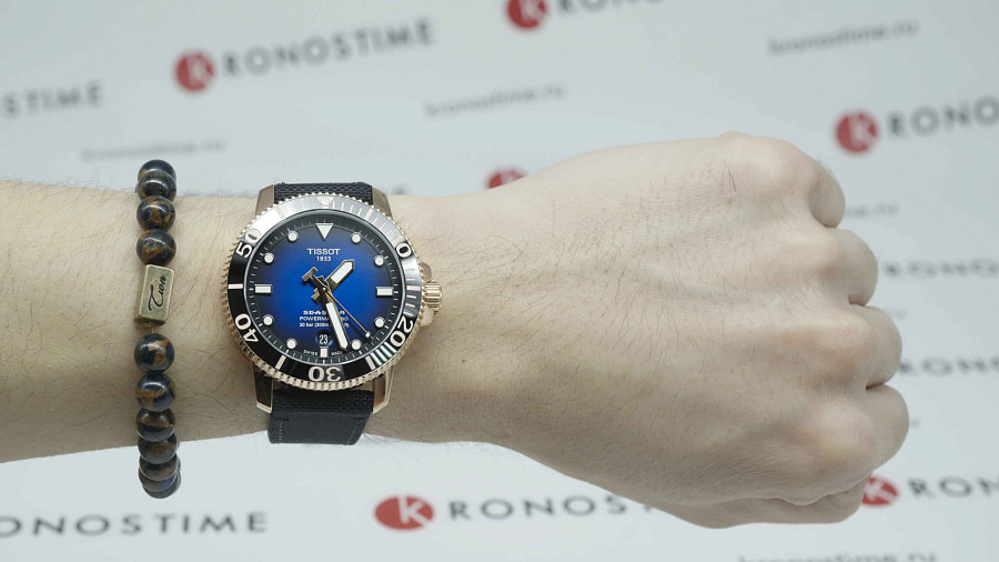 Часы Tissot Seastar 1000 Powermatic 80 T120.407.37.041.00 — механические