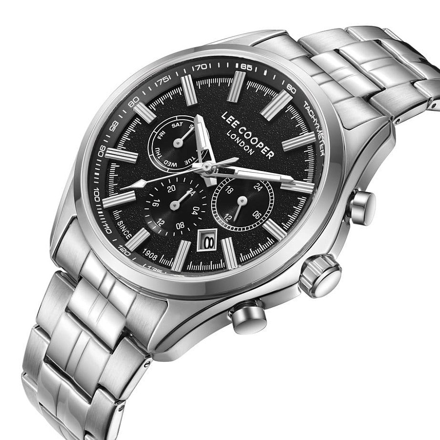 Часы Lee Cooper LC08199.350 — кварцевые, суперметалл металл