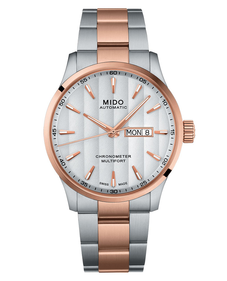 Часы Mido Multifort Chronometer 1 M038.431.22.031.00 — мужские, белый