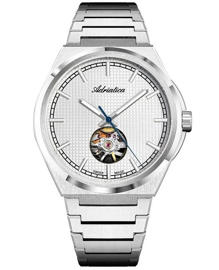 Часы Adriatica A8348.5113A — мужские, белый