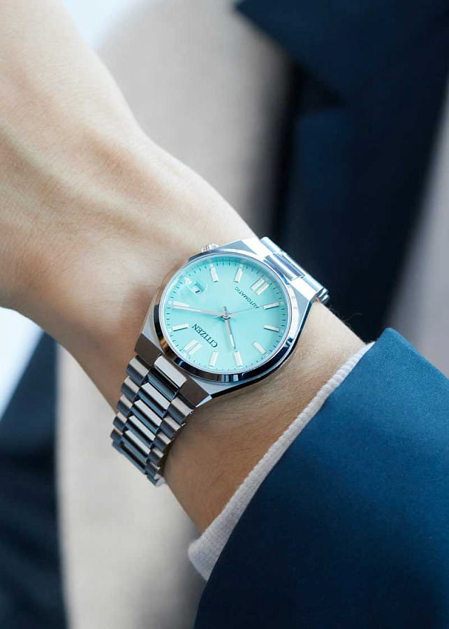 Часы Citizen Tsuyosa NJ0200-50L — механические, сталь металл