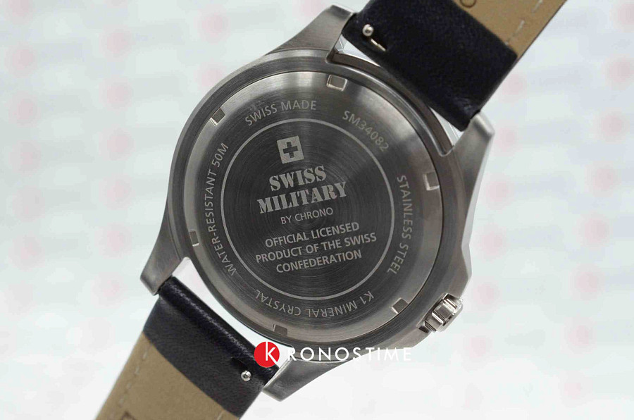 Часы Swiss Military by Chrono SM34082.05 — кожаный, мужские