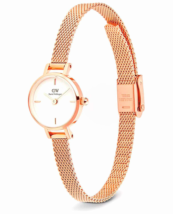 Часы Daniel Wellington Petite Mini Champagne Melrose DW00100744 — сталь металл, Швеция