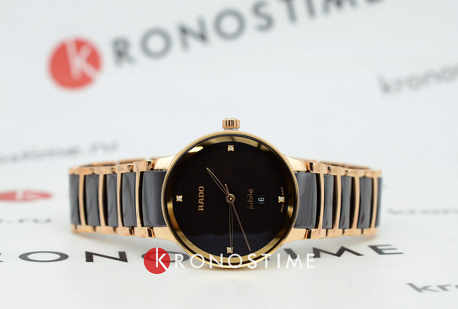 Часы Rado Centrix Diamonds R30024712 — кварцевые, металл сталь
