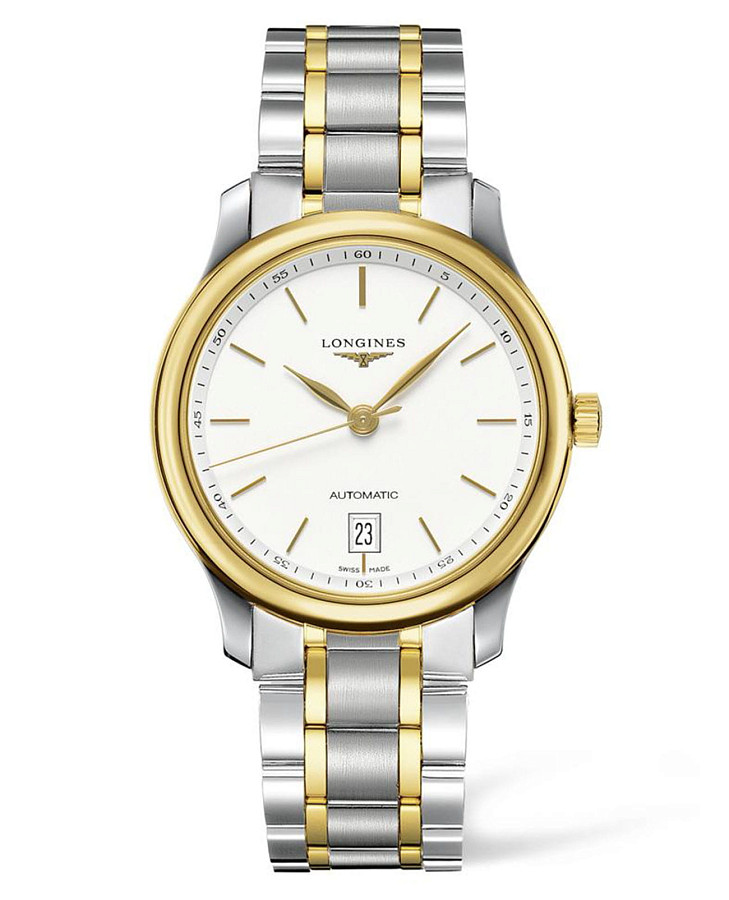Часы Longines Master Collection L2.628.5.12.7 — мужские, белый