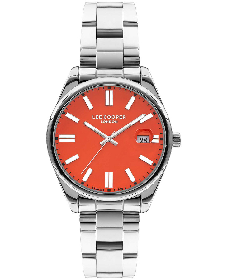 Часы Lee Cooper LC07566.380 — женские, оранжевый