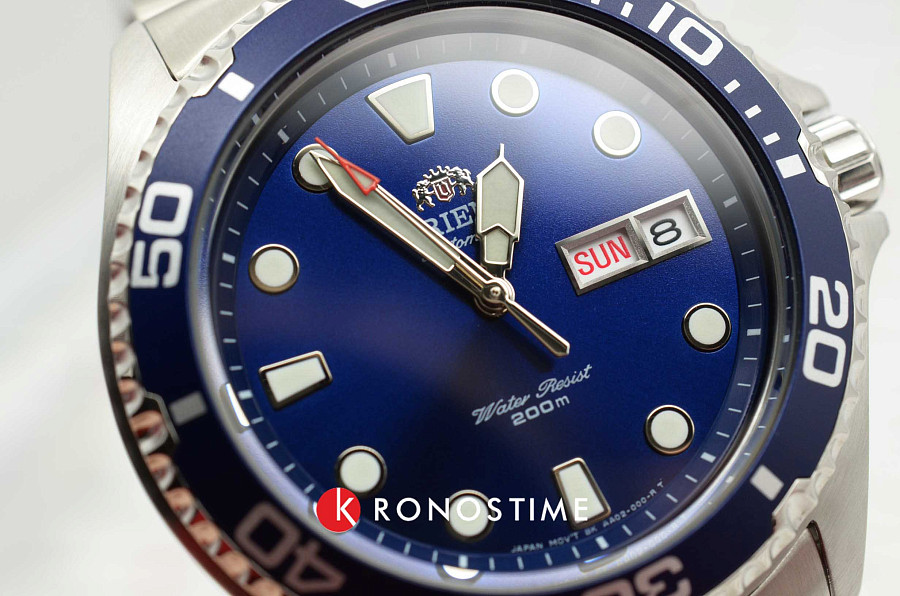 Часы Orient Diving Sport Automatic AA02005D — мужские, нержавеющая сталь