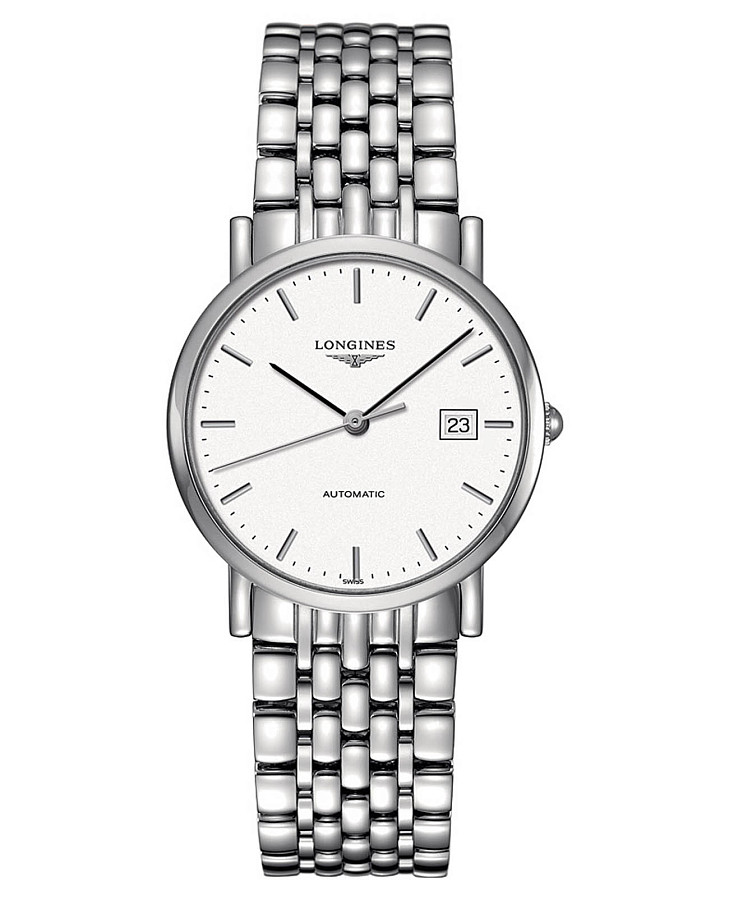 Часы Longines Elegant Collection L4.809.4.12.6 — женские, белый