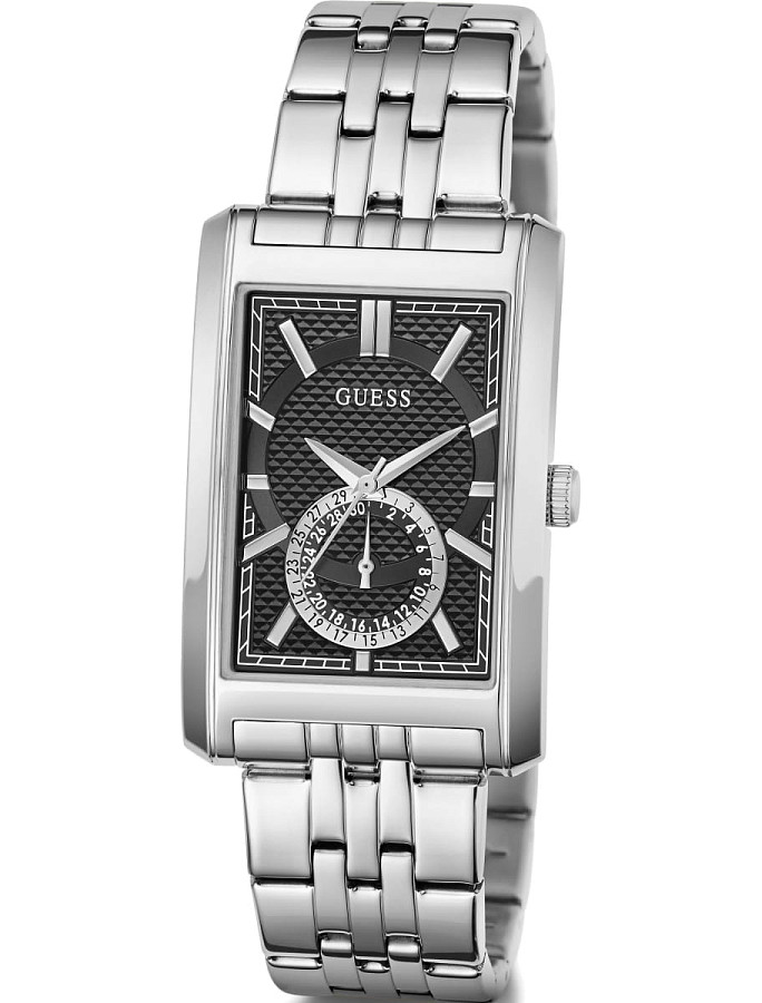 Часы Guess GW1125G1 — кварцевые, металл сталь
