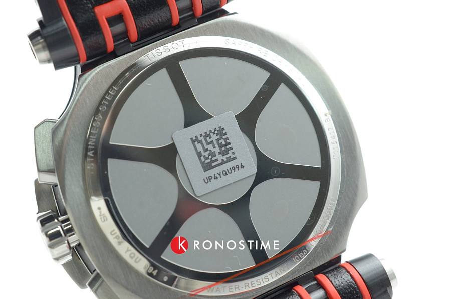 Часы Tissot T-Race Chronograph T115.417.27.057.04 — черный, металл сталь
