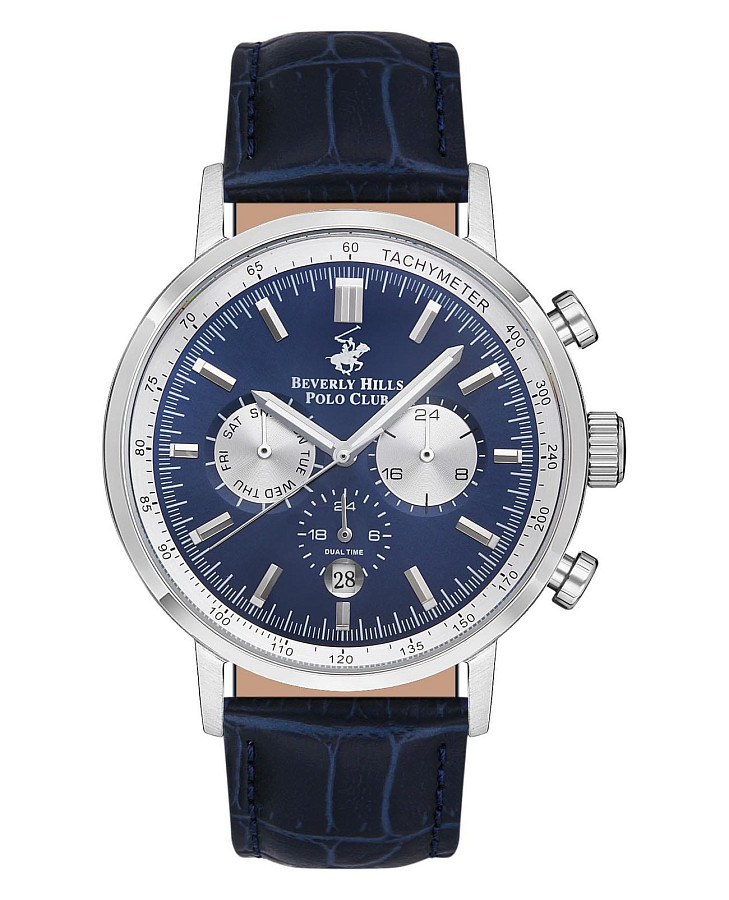 Часы Beverly Hills Polo Club BP3303X.399 — мужские, синий