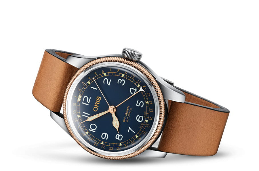 Часы Oris Big Crown Pointer Date 01 754 7741 4365-07 5 20 71 — механические, сталь