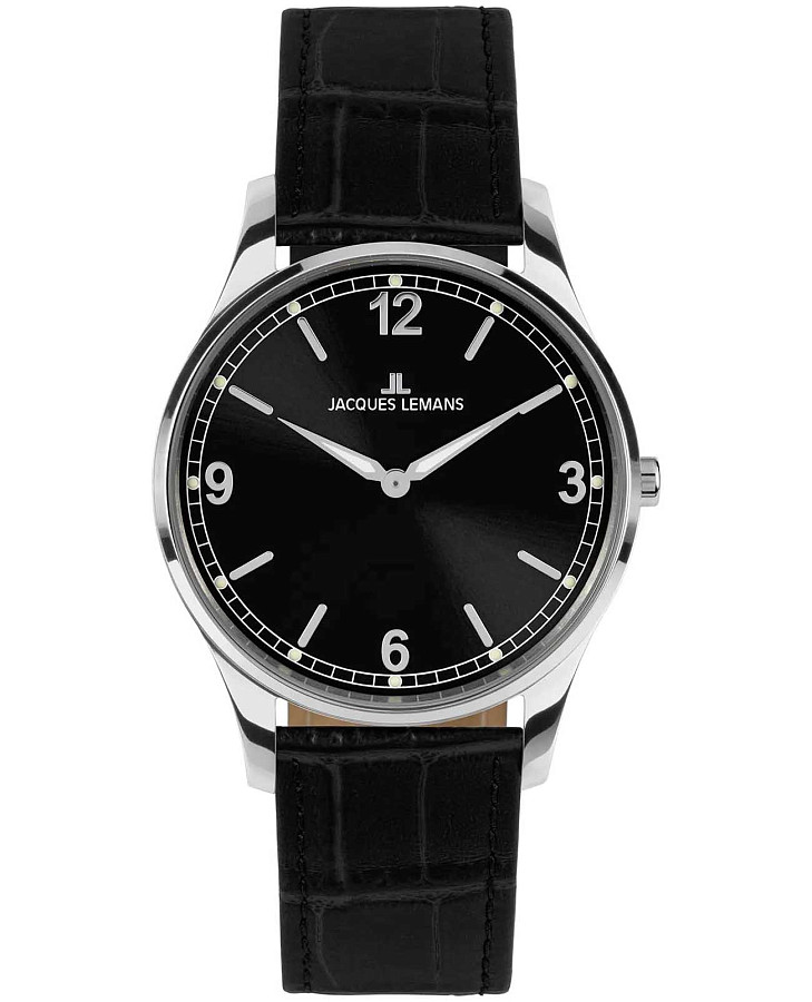 Часы Jacques Lemans London 1-2129A — женские, черный