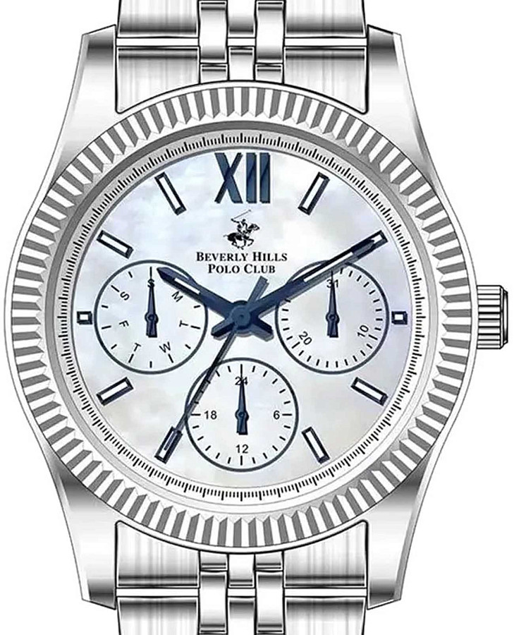 Часы Beverly Hills Polo Club BP3169C.301 — кварцевые, суперметалл металл